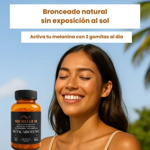 Gomitas Bronceadoras Sin Sol