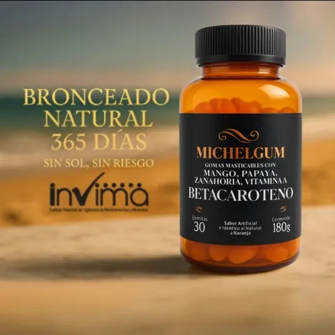 Gomitas Bronceadoras Sin Sol