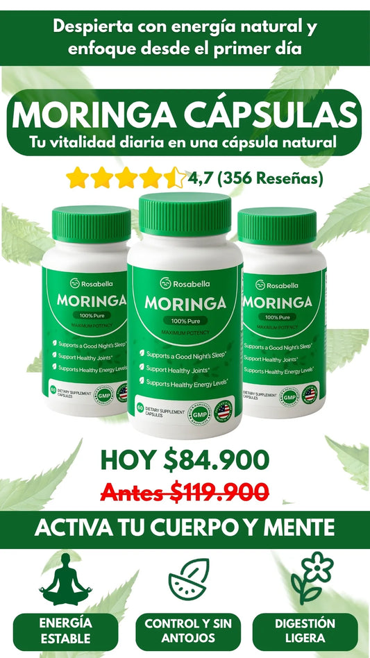 Moringa Cápsulas