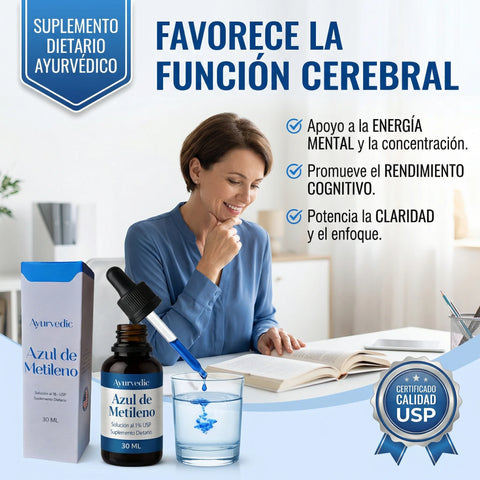 AZUL DE METILENO AYURVEDIC 30 ML