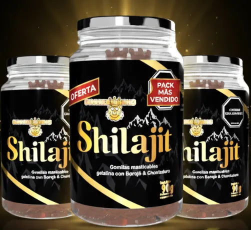 Shilajit Gomitas - Energía y Vitalidad